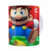 Caneca Mario 3d Print Susto Super Branca