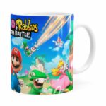 Caneca Mario Rabbids 3d Print Branca
