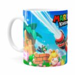 Caneca Mario Rabbids 3d Print Branca