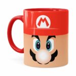 Caneca Mario Super Mario Bros Face Vermelha