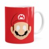 Caneca Mario Super Mario Bros Minimalista Branca