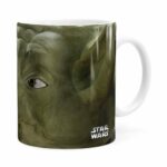 Caneca Mestre Yoda 3d Print Star Wars Branca