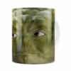 Caneca Mestre Yoda 3d Print Star Wars Branca