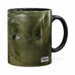 Caneca Mestre Yoda 3d Print Star Wars Preta