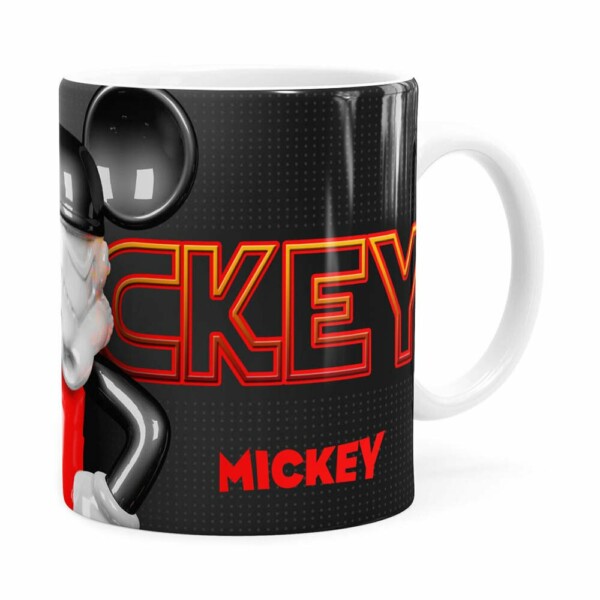 Caneca Mickey Star Wars 3d Print Branca
