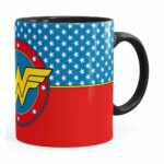 Caneca Mulher Maravilha (wonder Woman) V01 Preta