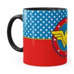 Caneca Mulher Maravilha (wonder Woman) V01 Preta