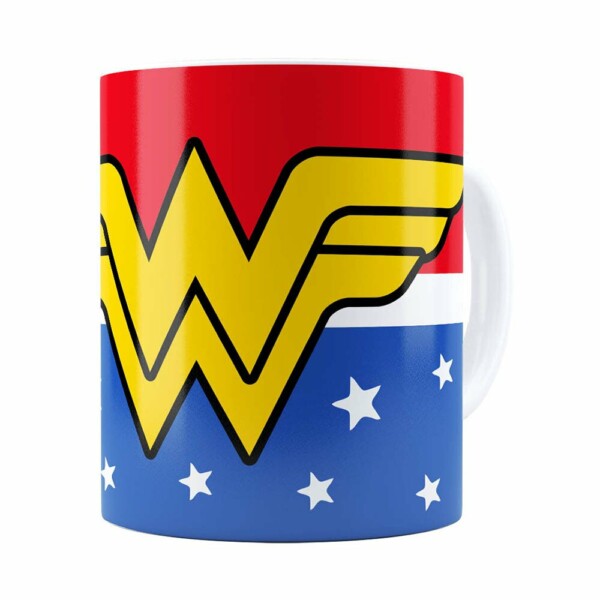 Caneca Mulher Maravilha (wonder Woman) V02 Branca