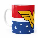 Caneca Mulher Maravilha (wonder Woman) V02 Branca