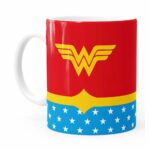 Caneca Mulher Maravilha (wonder Woman) V03 Branca