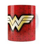 Caneca Mulher Maravilha (wonder Woman) V04 Branca