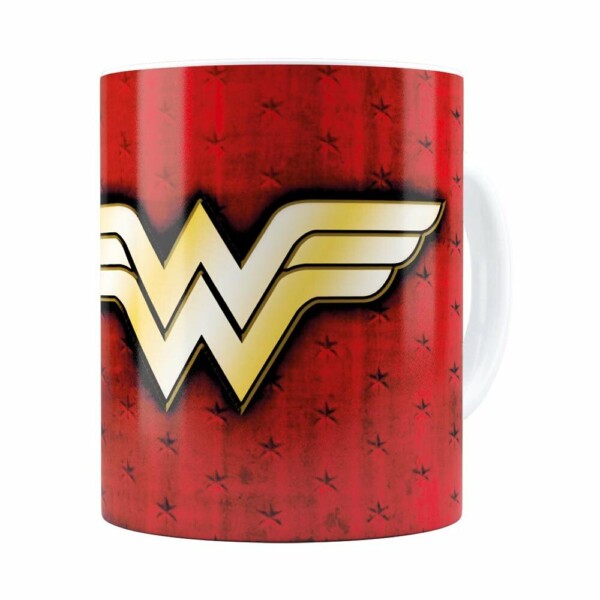 Caneca Mulher Maravilha (wonder Woman) V04 Branca