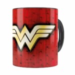 Caneca Mulher Maravilha (wonder Woman) V04 Preta