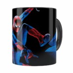 Caneca O Espetacular Homem-aranha Preta