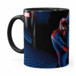 Caneca O Espetacular Homem-aranha Preta