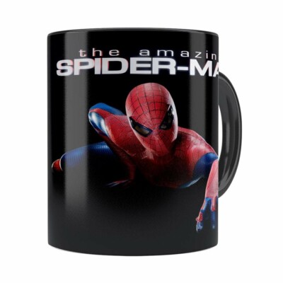 Caneca O Incrivel Homem Aranha Preta