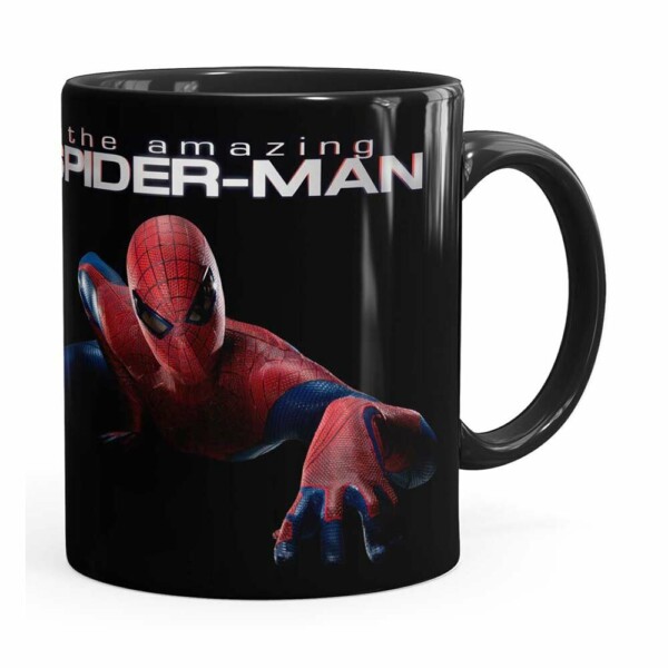 Caneca O Incrivel Homem Aranha Preta