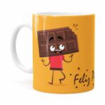 Caneca Páscoa Cara De Chocolate V01 Branca