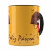 Caneca Páscoa Cara De Chocolate V01 Preta