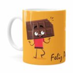 Caneca Páscoa Cara De Chocolate V02 Branca