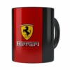 Caneca Porcelana Ferrari V01 Preta