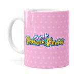 Caneca Princesa Peach Super Mario Bros V02 Branca