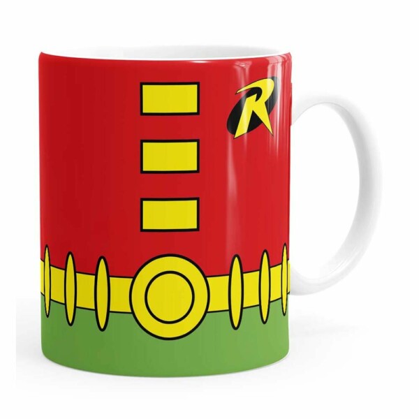 Caneca Robin Batman Série Branca