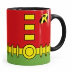 Caneca Robin Batman Série Preta