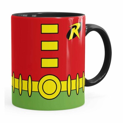 Caneca Robin Batman Série Preta