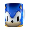 Caneca Sonic 3d Print Branca