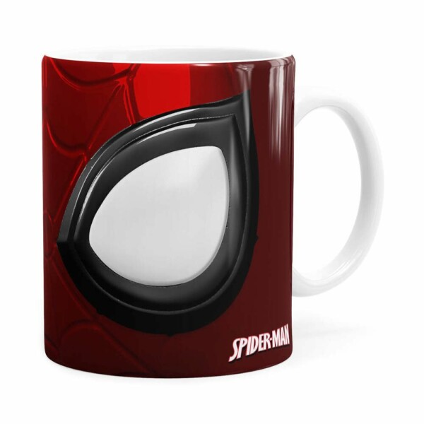 Caneca Spider Man 3d Print Branca