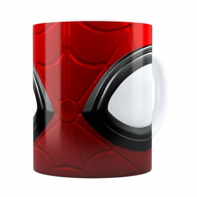 Caneca Spider Man 3d Print Branca