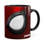 Caneca Spider Man 3d Print Preta