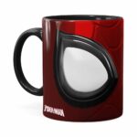 Caneca Spider Man 3d Print Preta