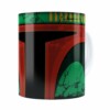Caneca Star Wars Boba Fett 01 Cabeça Branca