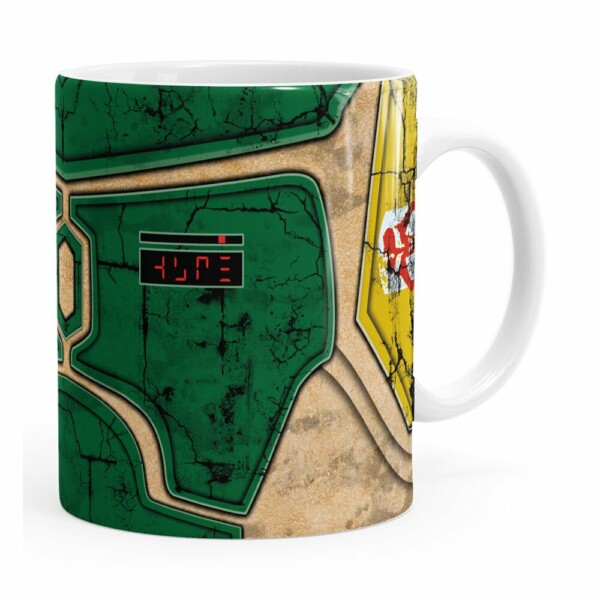 Caneca Star Wars Boba Fett 02 Corpo Branca