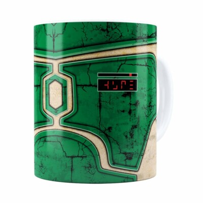 Caneca Star Wars Boba Fett 02 Corpo Branca