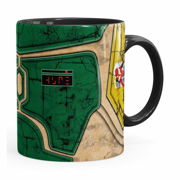 Caneca Star Wars Boba Fett 02 Corpo Preta