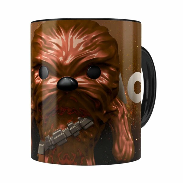 Caneca Star Wars Chewbacca 3d Print Preta