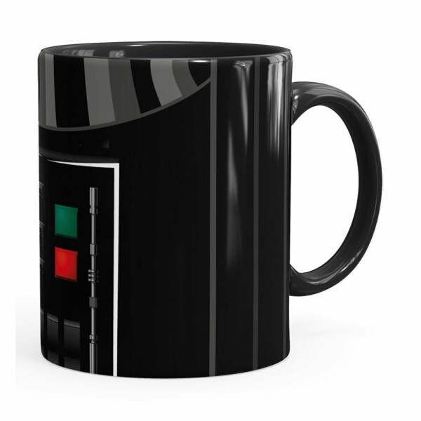 Caneca Star Wars Darth Vader Corpo Preta