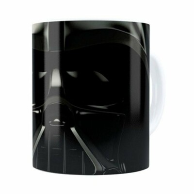 Caneca Star Wars Darth Vader V01 Cabeça Branca