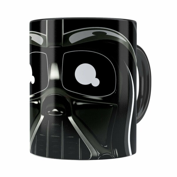 Caneca Star Wars Darth Vader V02 Cabeça Preta