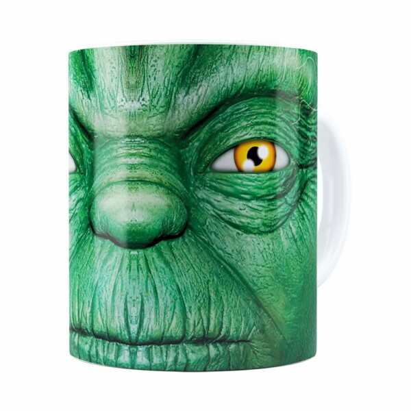 Caneca Star Wars Mestre Yoda V01 Cabeça Branca