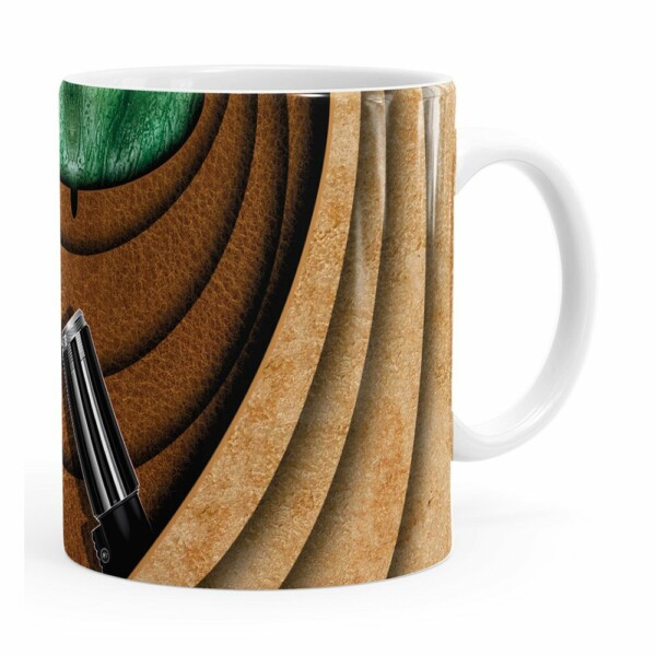 Caneca Star Wars Mestre Yoda V02 Corpo Branca
