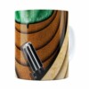 Caneca Star Wars Mestre Yoda V02 Corpo Branca