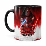 Caneca Star Wars The Last Jedi 3d Print Preta