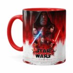 Caneca Star Wars The Last Jedi 3d Print Vermelha