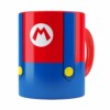 Caneca Super Mario Bros Mario Uniforme Vermelha