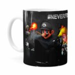 Caneca Super Mario Bros #neverfriendzone Sexy V01 Branca