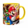 Caneca Super Mario Piano 3d Print Amarela